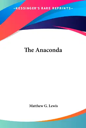 The Anaconda poster