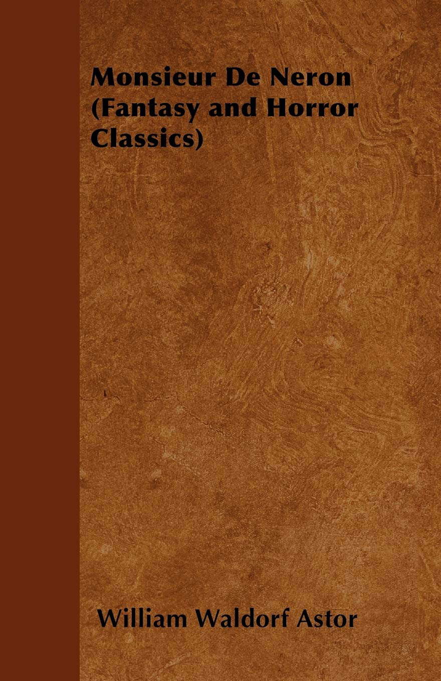 Monsieur de Neron (Fantasy and Horror Classics) poster