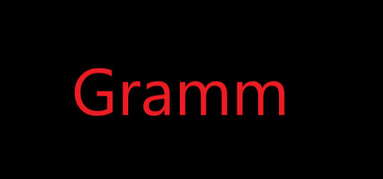 Gramm capsule
