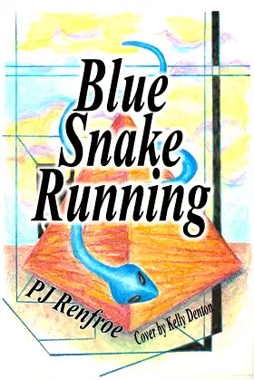 Blue Snake Running poster