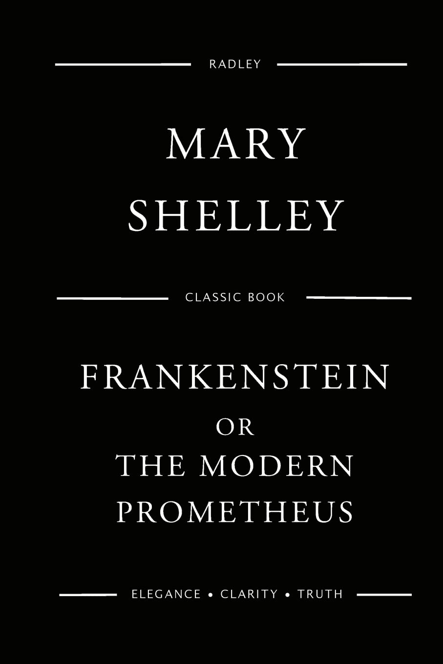 Frankenstein poster
