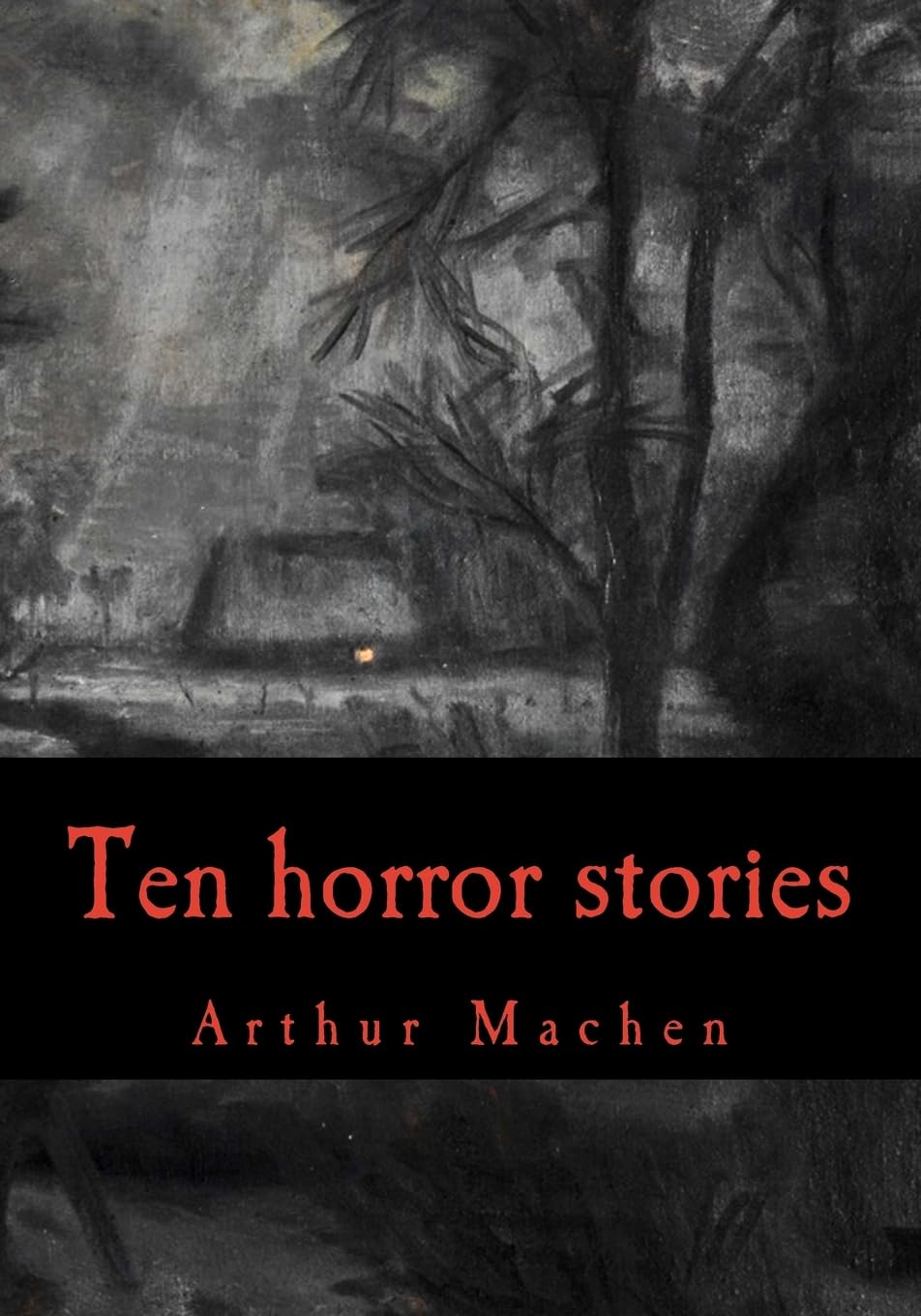 Arthur Machen, ten horror stories poster
