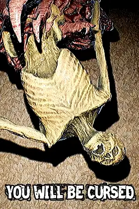 You will be cursed poster