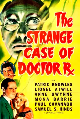 The Strange Case of Doctor Rx poster