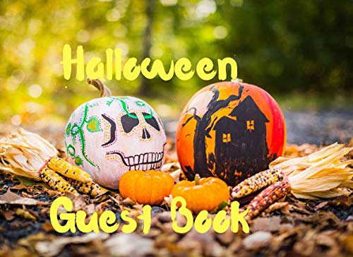 Halloween Guest Book: Guest Book To Write In For Fun And Entertainment poster