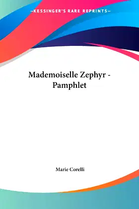 Mademoiselle Zephyr - Pamphlet poster