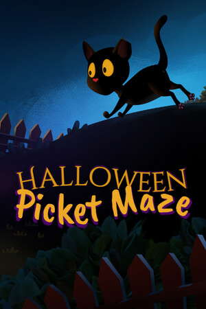 Halloween Picket Maze poster