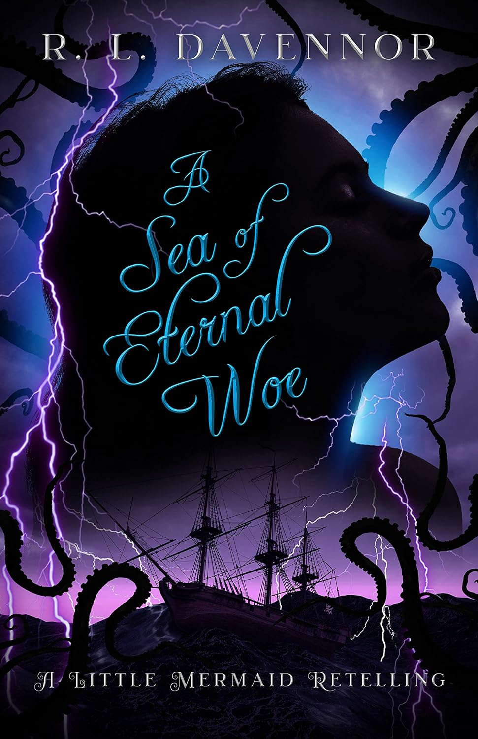 A Sea of Eternal Woe: A Little Mermaid Retelling (Curses of Never Book 2) poster
