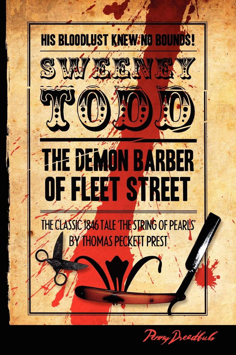 Sweeney Todd: The Demon Barber Of Fleet Street: The String Of Pearls poster