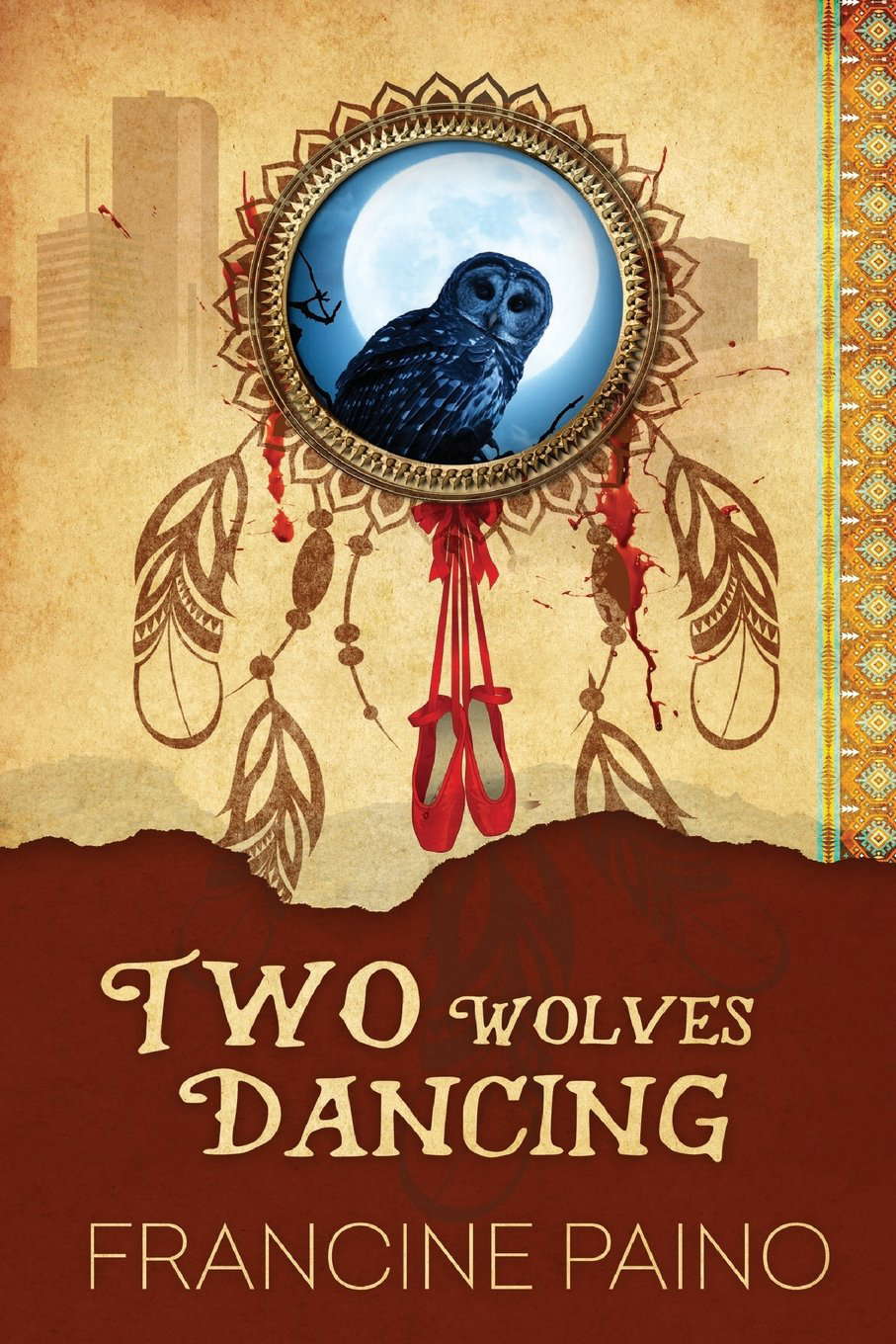 Two Wolves Dancing poster