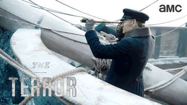 The Terror: 'Ridley Scott on Truth Wrestling with Fiction' Behind the Scenes poster
