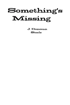 Something's Missing poster