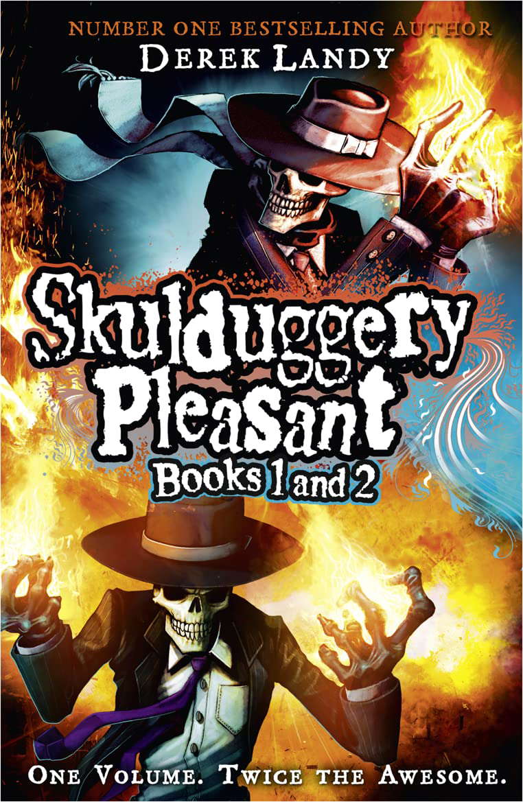 Skulduggery Pleasant 1 & 2: two books in one poster