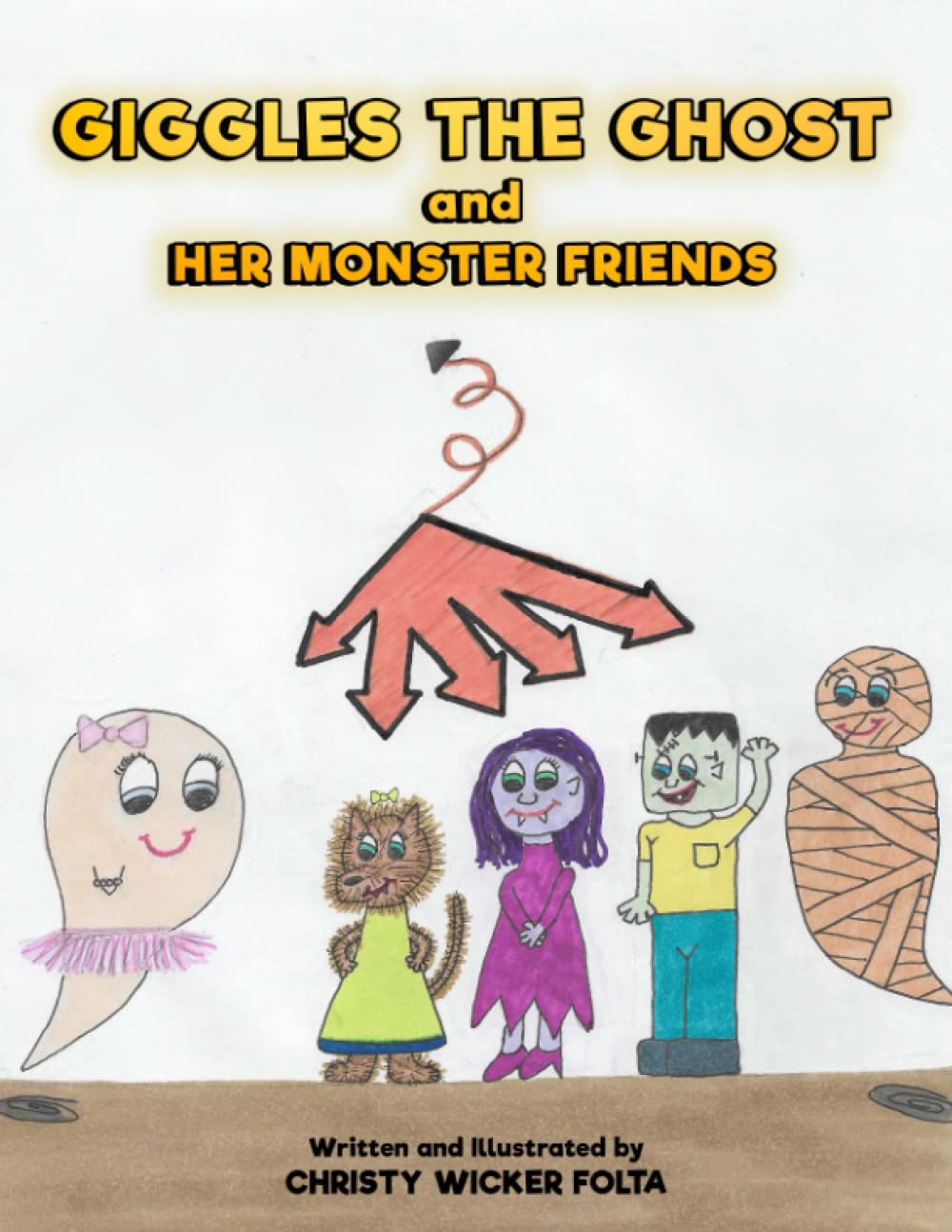 Giggles the Ghost and her monster friends poster