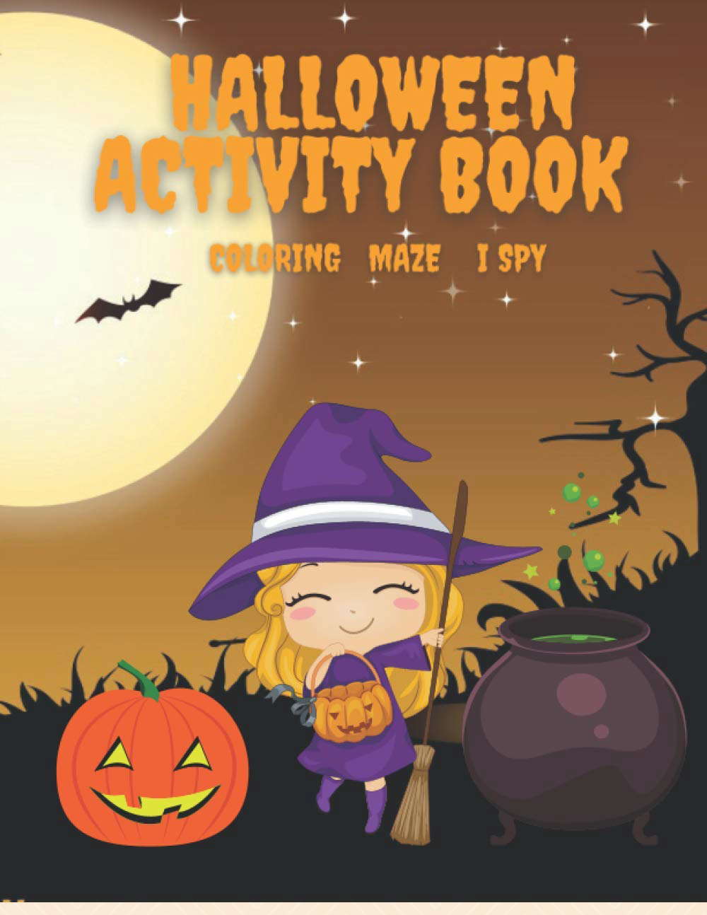 Halloween Activity Book: For Kids 6-8 poster