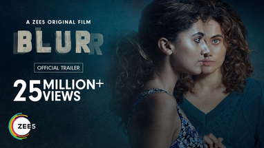 Blurr | Official Trailer | Taapsee P | Gulshan D | #NEW ZEE5 Original Film | Watch now on ZEE5 poster