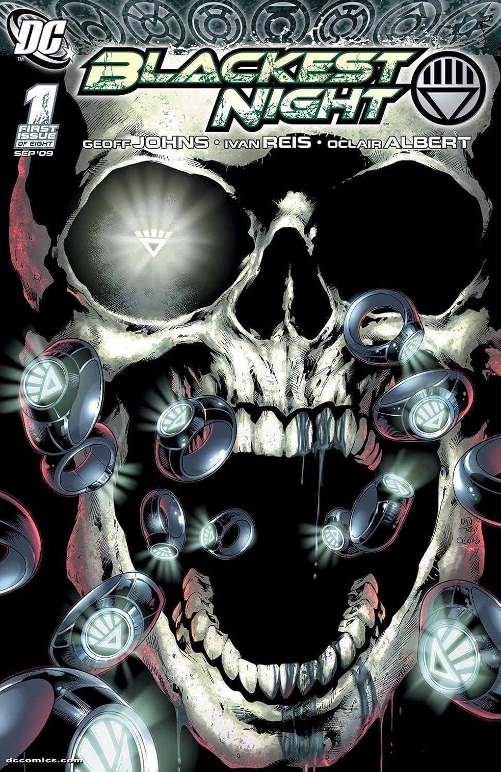 Blackest Night #1 (of 8) poster