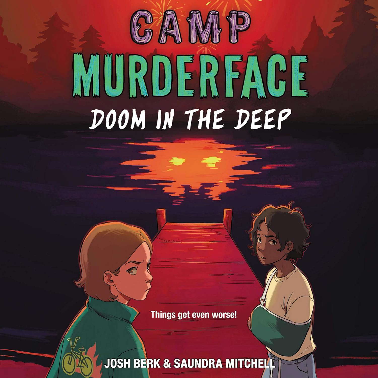 Camp Murderface #2: Doom in the Deep (The Camp Murderface Series) poster