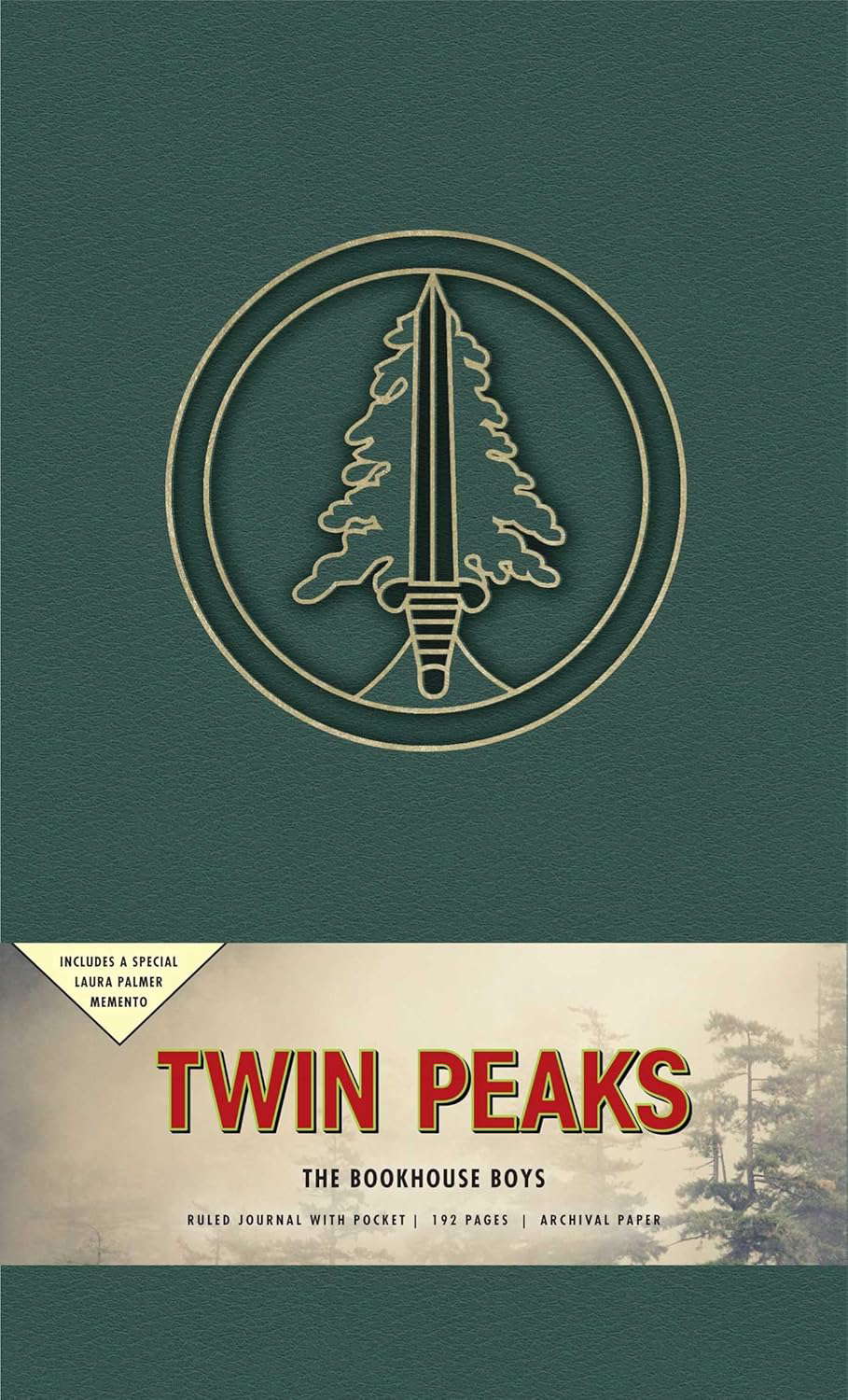 Twin Peaks The Bookhouse Boys Hardcover Ruled Journal (90's Classics) poster
