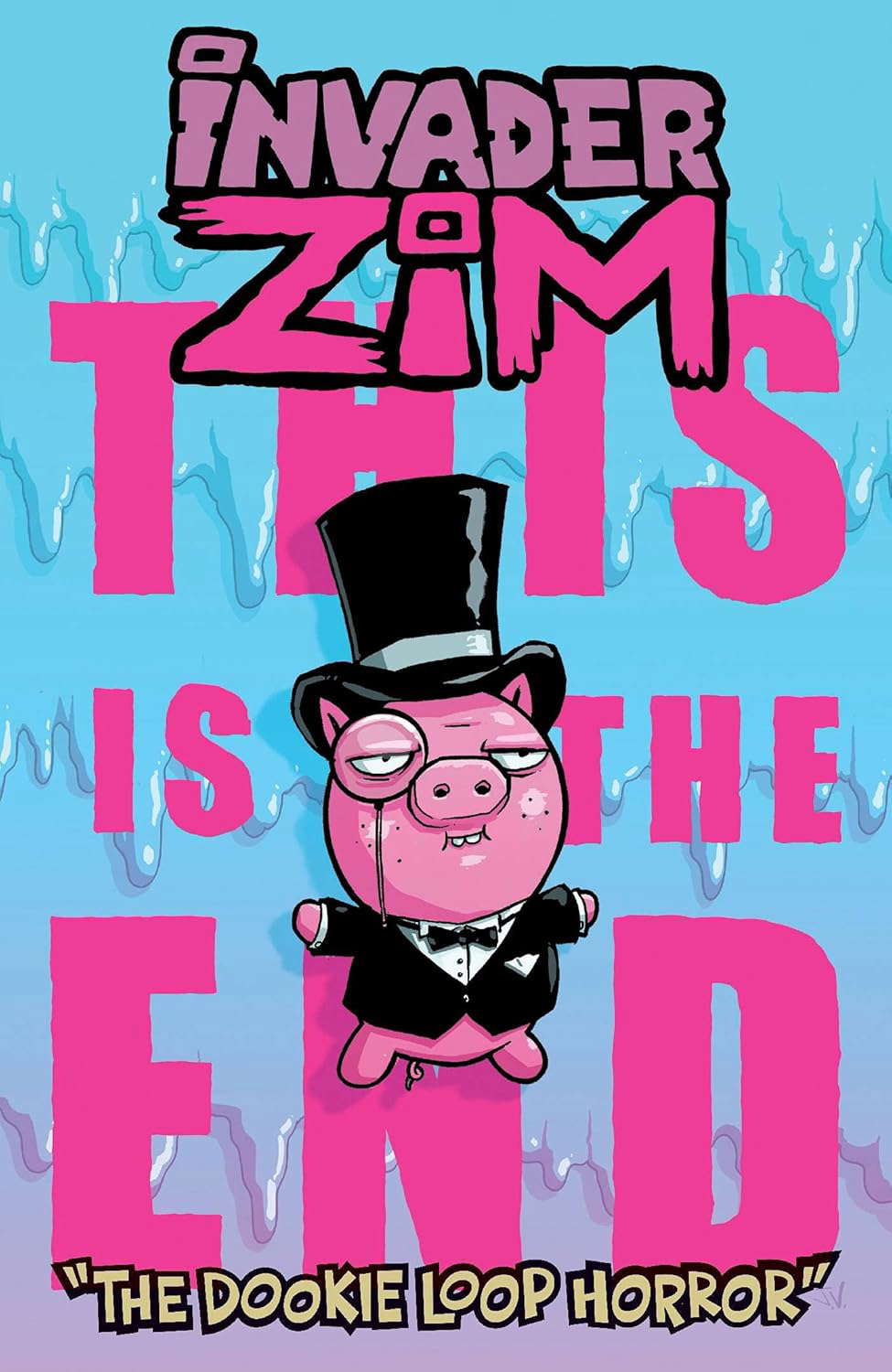 INVADER ZIM DOOKIE LOOP HORROR ONESHOT CVR C VASQUEZ poster