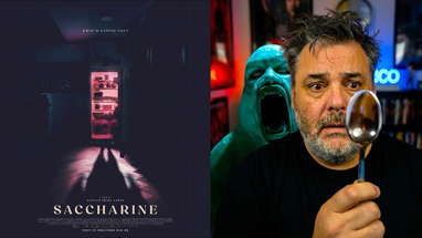 Saccharine - Movie Review- Ozempic Body Horror poster