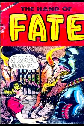 The Hand of Fate #21: Golden Age Horror Suspense Comic 1953 poster