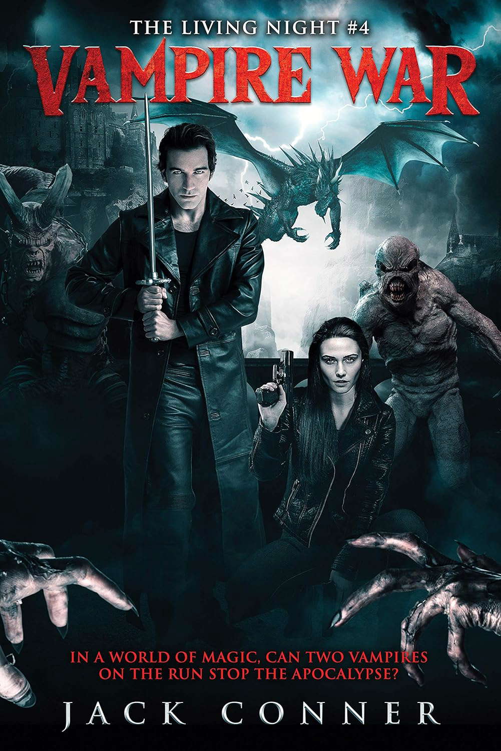Vampire War (The Living Night Book 4) poster