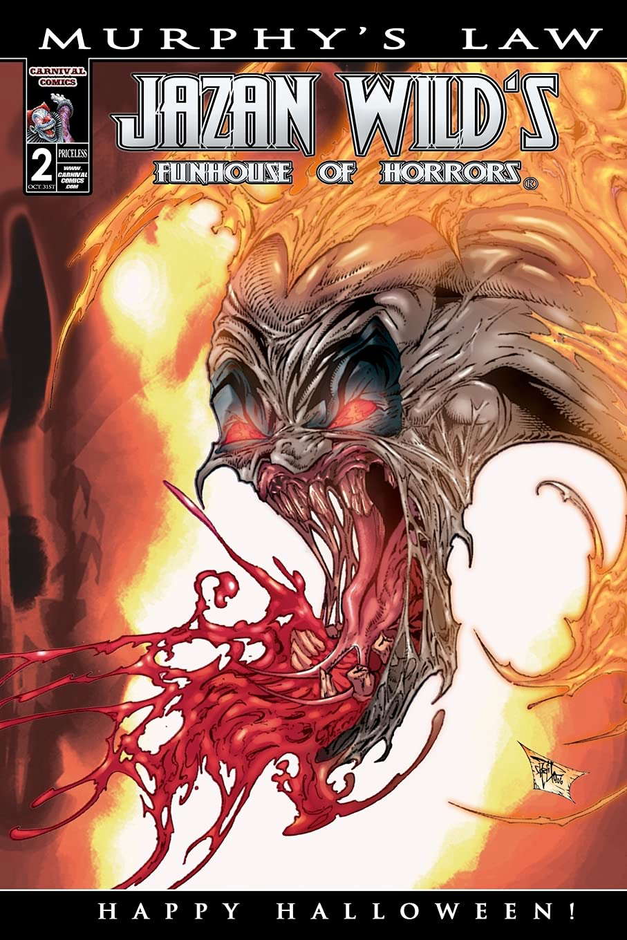 Funhouse Of Horrors: It's Murphy's Law (2nd Cover) poster