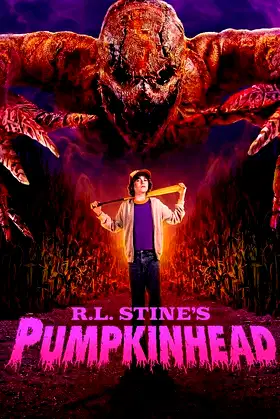 R.L. Stine's Pumpkinhead poster