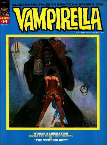 Warren Vampirella issue #14 (comic) Nov. 1971 poster