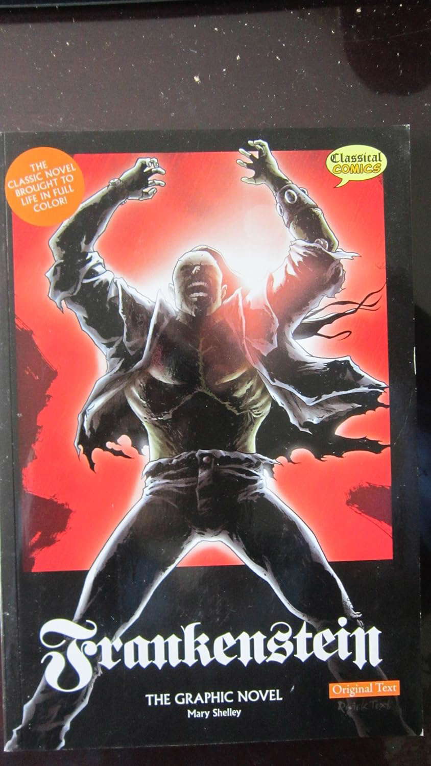 Frankenstein: The Graphic Novel (American English, Original Text) poster