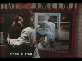 Once Bitten (1985) poster