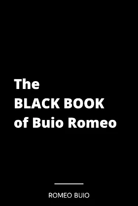 The Black Book of Buio Romeo: As Dark As It Gets poster
