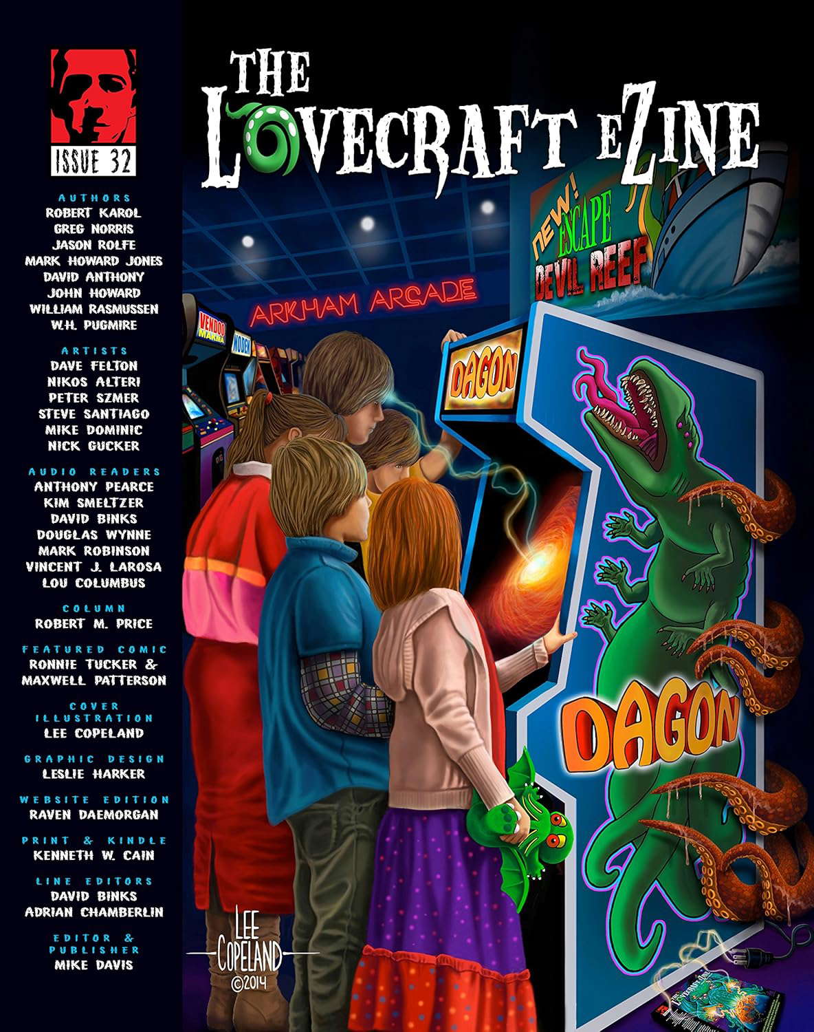 Lovecraft eZine - August 2014 - Issue 32 poster