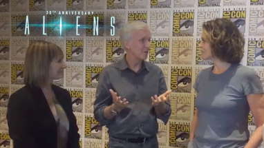 Aliens 30th Anniversary | James Cameron, Sigourney Weaver, and Gale Anne Hurd Interview poster