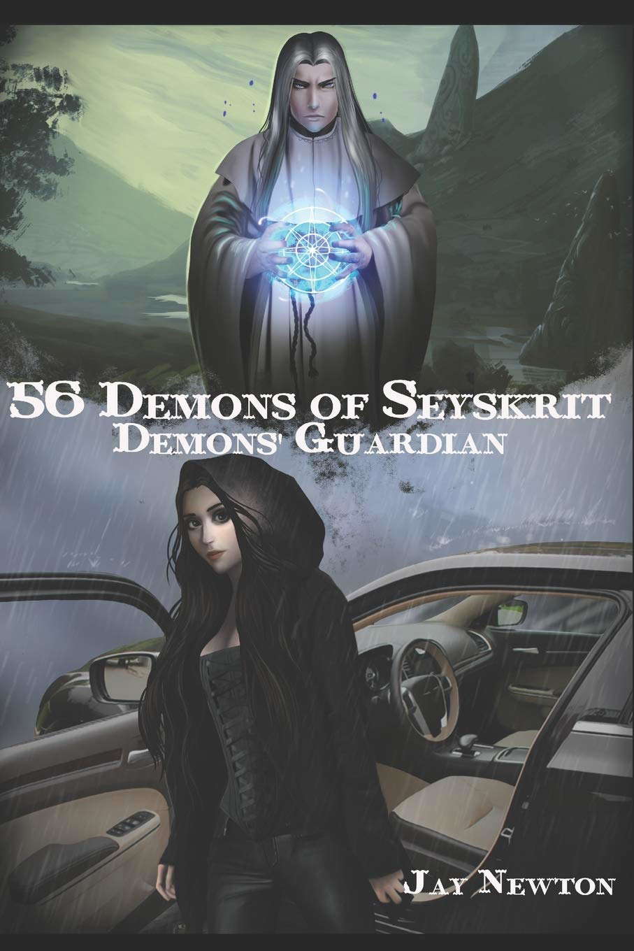 56 DEMONS OF SEYSKRIT Demons' Guardian: JAY NEWTON poster