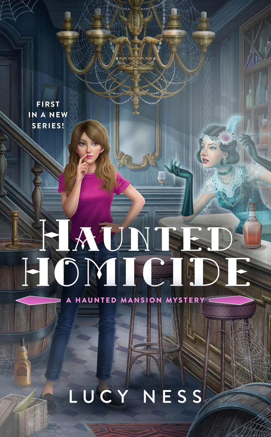 Haunted Homicide (A Haunted Mansion Mystery) poster