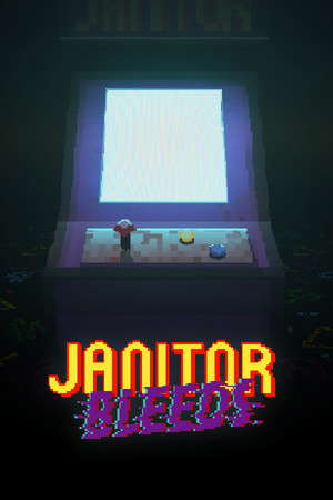 JANITOR BLEEDS poster