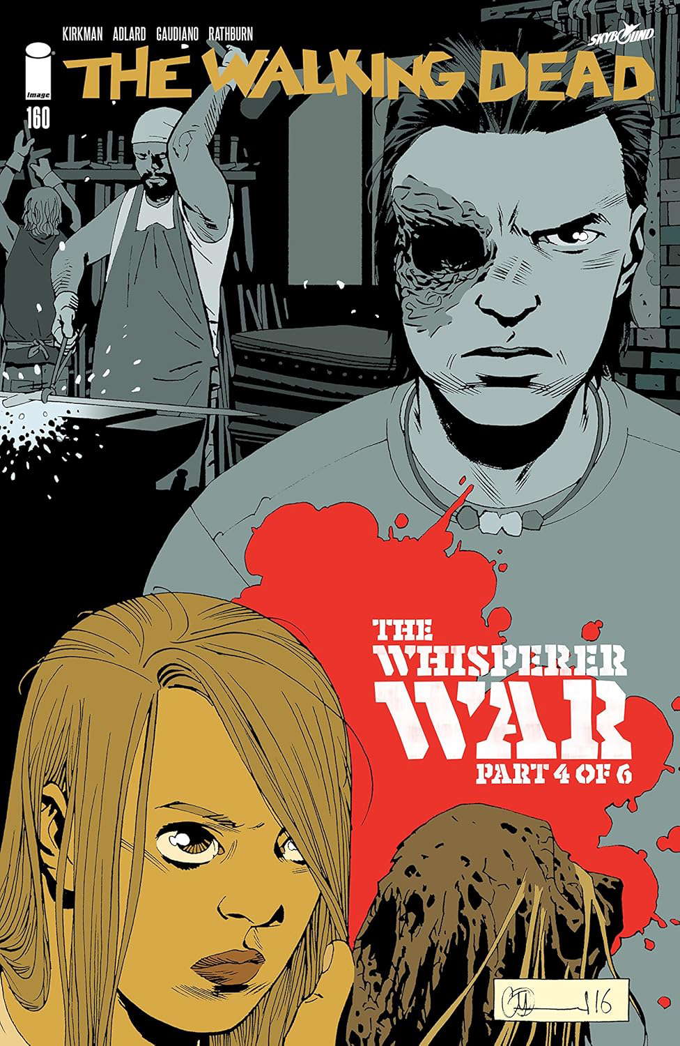 The Walking Dead #160 poster