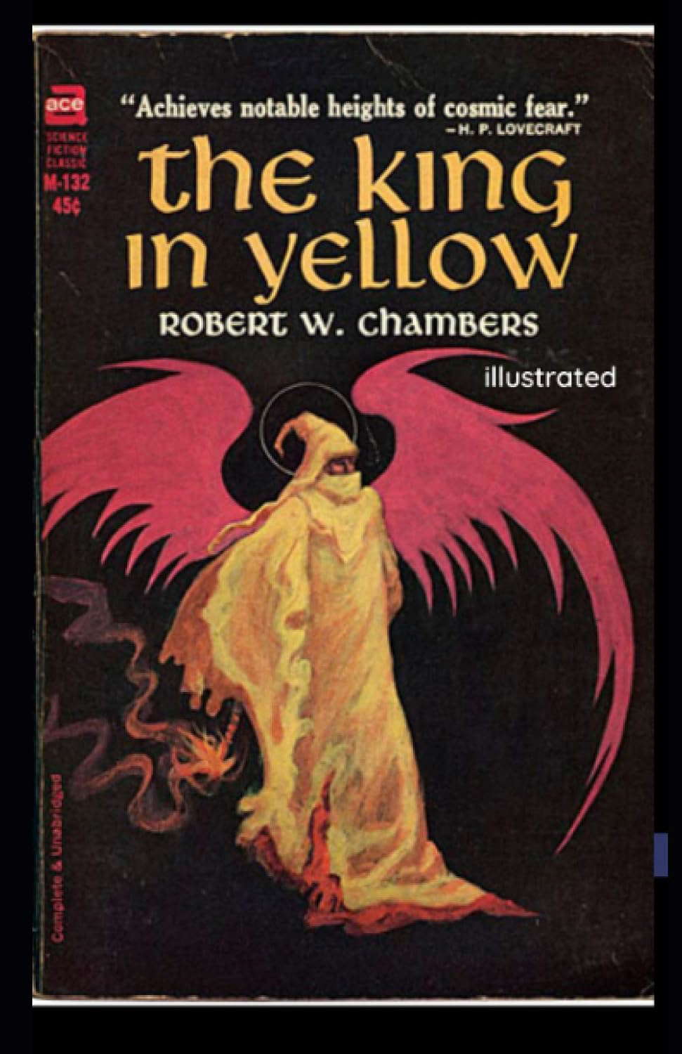 The King in Yellow illustrated poster