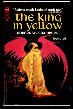 The King in Yellow illustrated poster