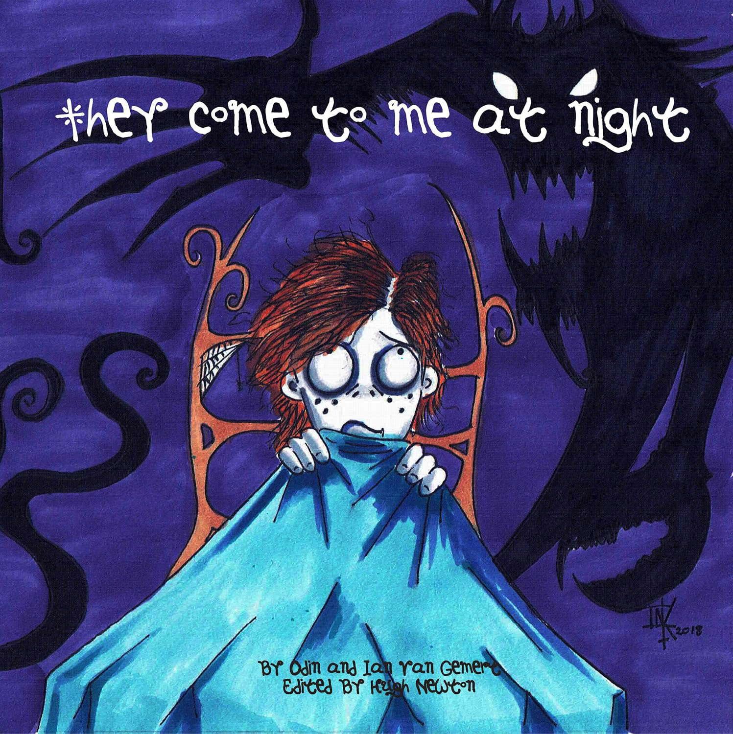 They Come To Me AT Night poster