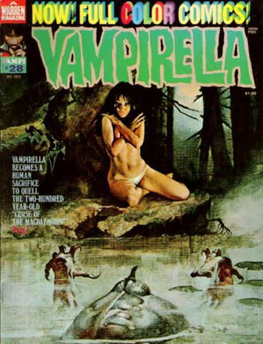 Warren Vampirella Issue #28 (comic) Oct. 1973 poster
