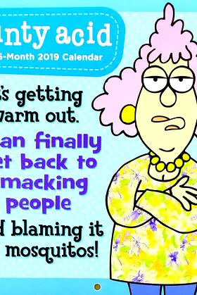 Aunty Acid 2019 Calendar poster