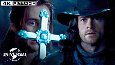 Dracula vs Van Helsing in 4K HDR poster