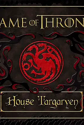 Game of Thrones: House Targaryen Deluxe Stationery Set poster