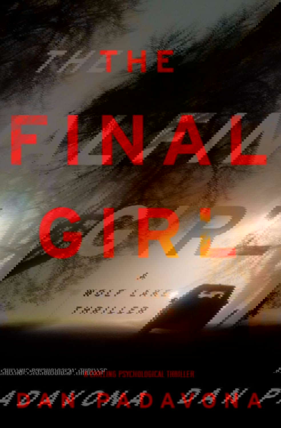 The Final Girl: A Chilling Psychological Thriller (Wolf Lake Thriller) poster