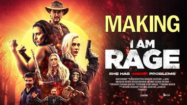 Making I AM RAGE - A look behind the scenes poster