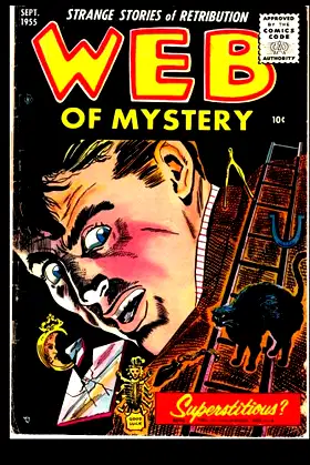 Web Of Mystery #29: Classic Comics from the 1955 poster