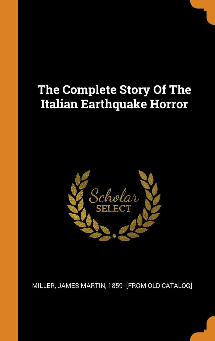 The Complete Story of the Italian Earthquake Horror poster